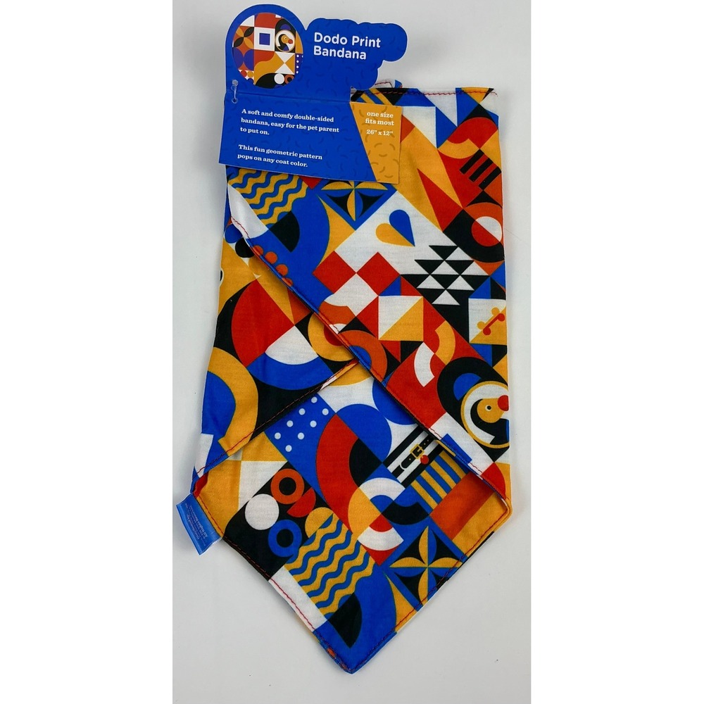 Pet Bandana Lot of 3 Peeps Sunny Lemons Dodo Print Medium Large Dog NWT - Picture 9 of 12